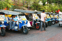 Tajska - Tuk Tuk Taxi